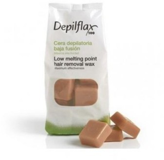 Depilflax Воск Капучино EXTRA для чувствительной кожи, 1000 г.